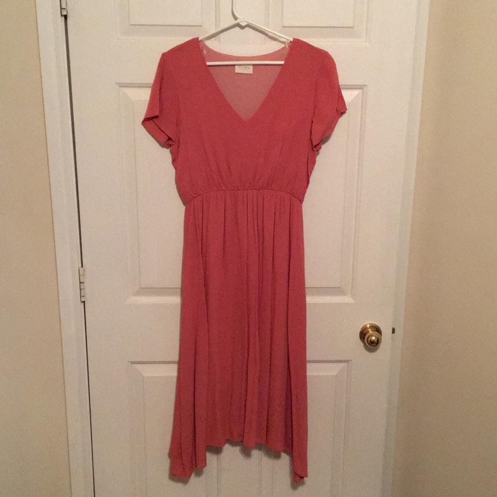 Dusty Peach summer dress